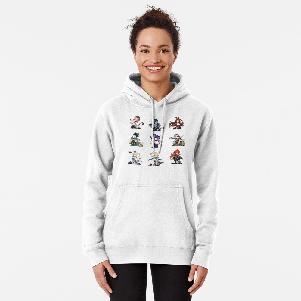 Genshin Impact Hoodie of the Survival Champion – Limited Visionbearer Streetwear – Design #045 - Image 2