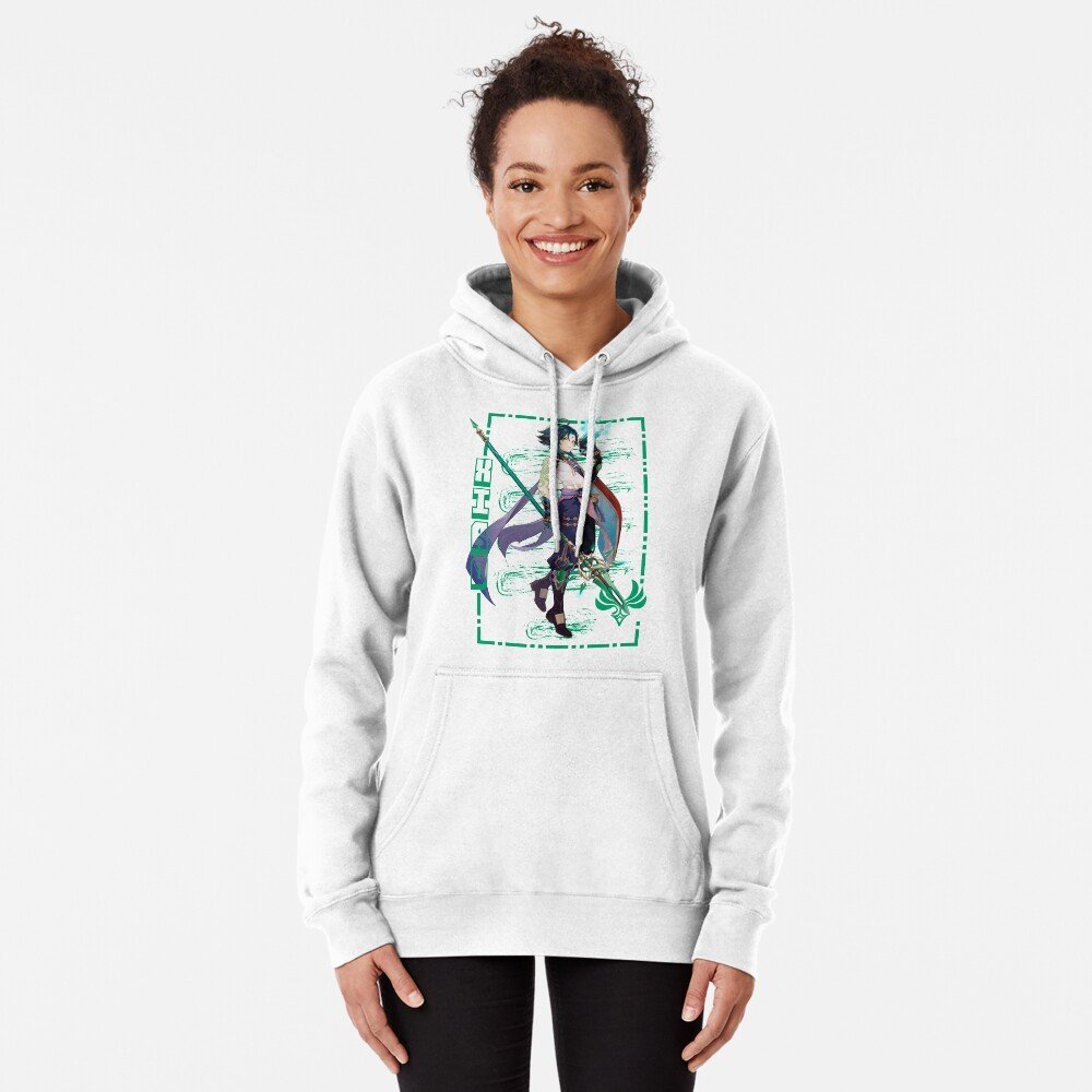 Genshin Impact Hoodie of the Survival Champion – Limited Visionbearer Streetwear – Design #046 - Image 2