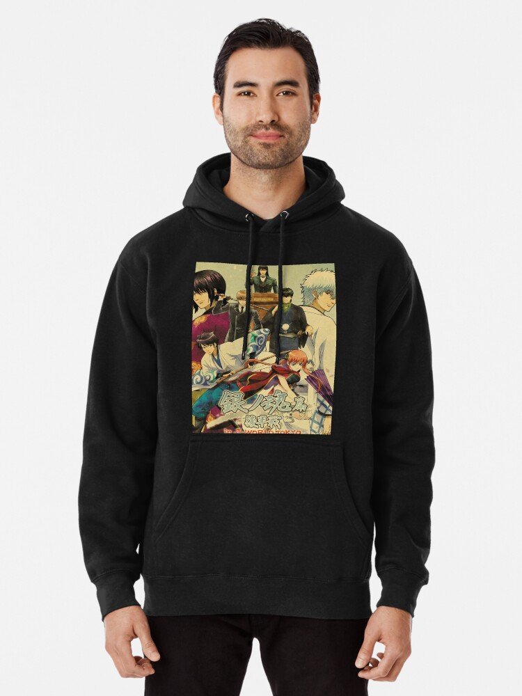 Gintama hoodie Design #009 – anime merch UAE