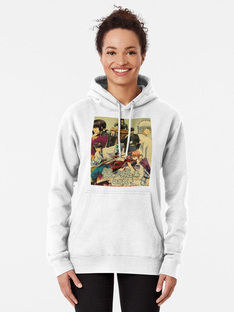 Gintama Hoodie For Freeloading Champion – For Anime Streetwear - Image 2