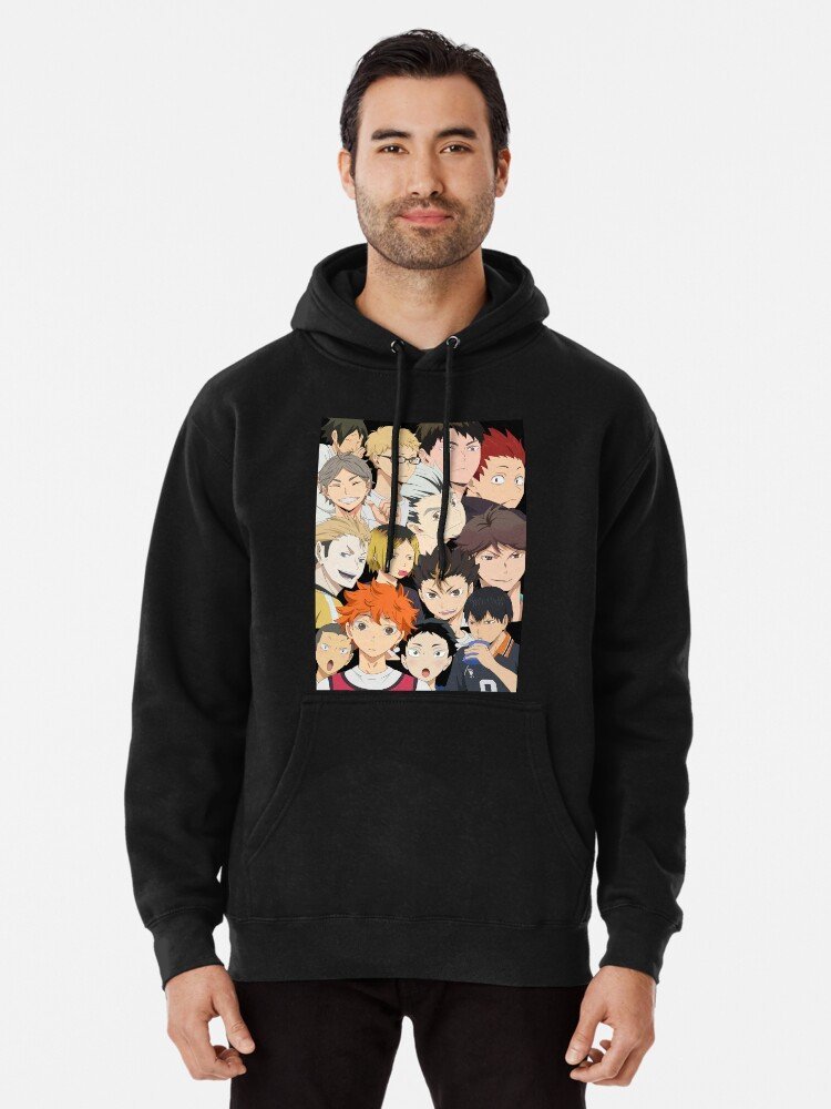 Haikyuu Hoodie of the Ultimate Ace – Limited Karasuno Varsity Streetwear – Design #026