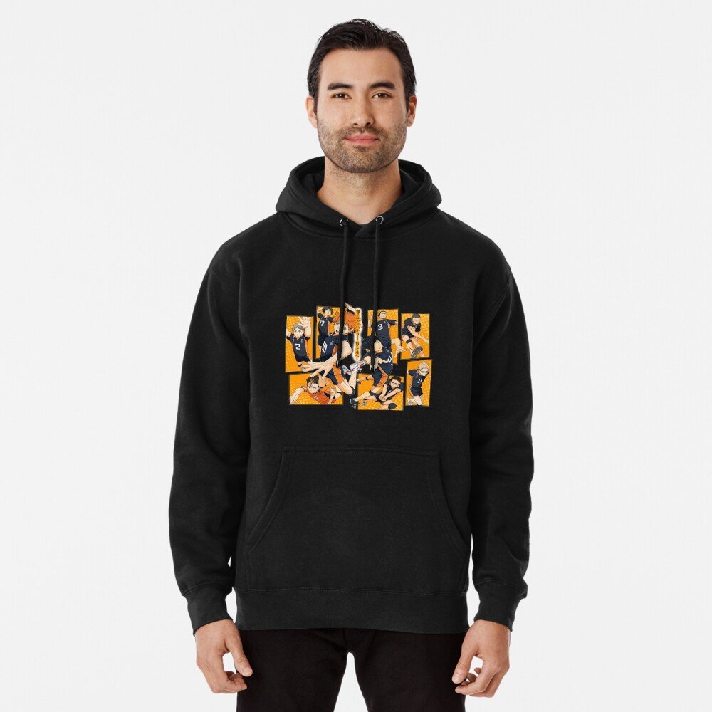 Haikyuu Hoodie of the Ultimate Ace – Limited Karasuno Varsity Streetwear – Design #033