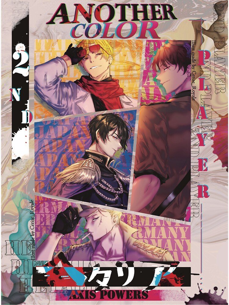 Hetalia Hoodie of the World Stars – Limited Edition Nation Varsity Streetwear – Design #043 - Image 3