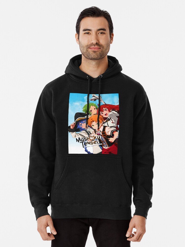 Jobless Reincarnation Hoodie – Limited Reincarnation Varsity Hoodie – Design #048