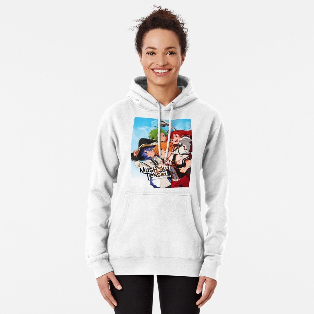 Jobless Reincarnation Hoodie – Limited Reincarnation Varsity Hoodie – Design #048 - Image 2
