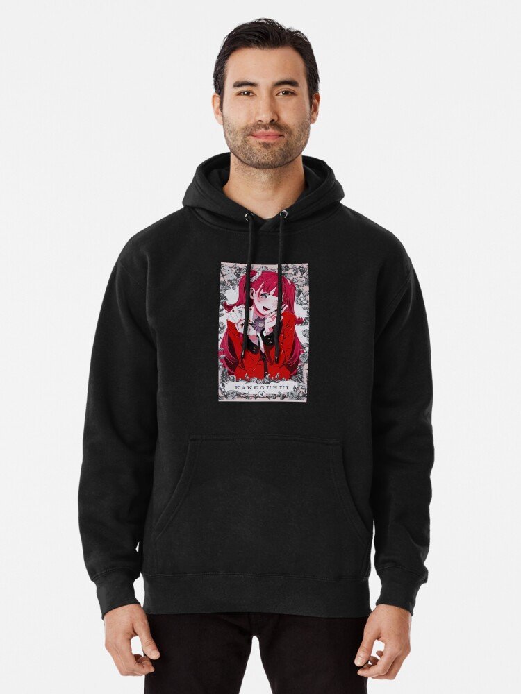 Kakegurui Hoodie of the High-Stakes Queen – Limited Hyakkaou Academy Streetwear – Design #015