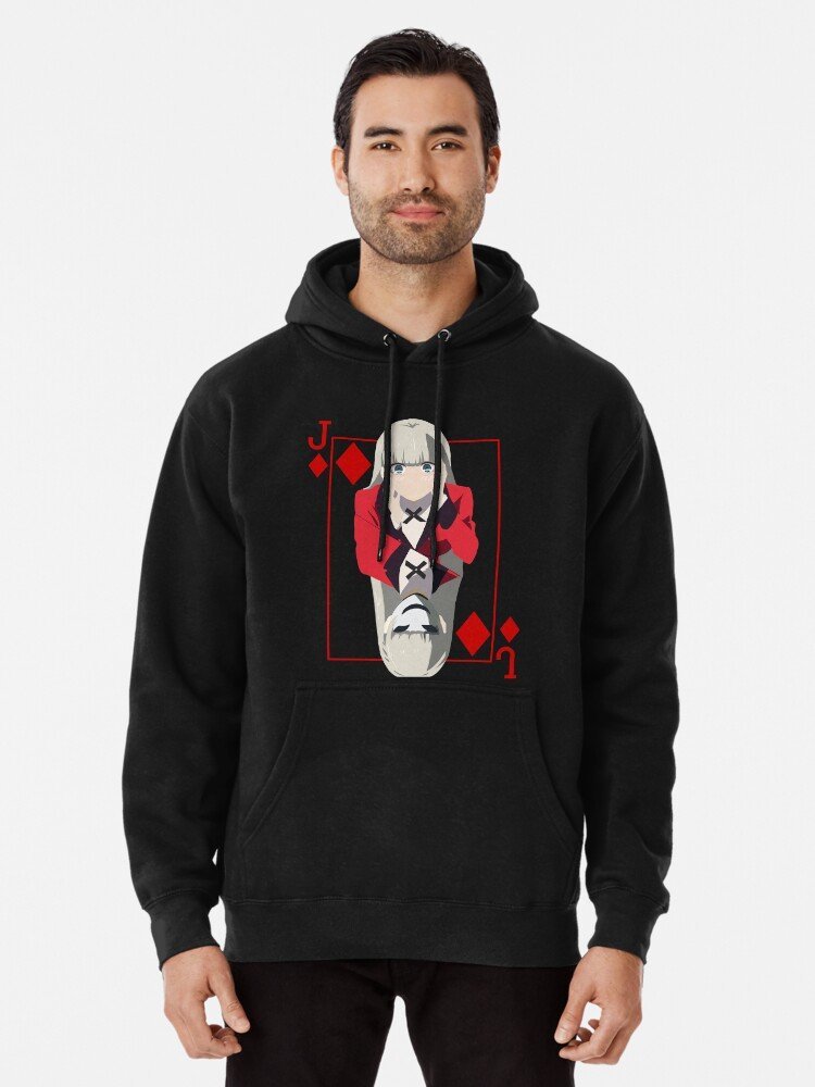 Kakegurui Hoodie of the High-Stakes Queen – Limited Hyakkaou Academy Streetwear – Design #035
