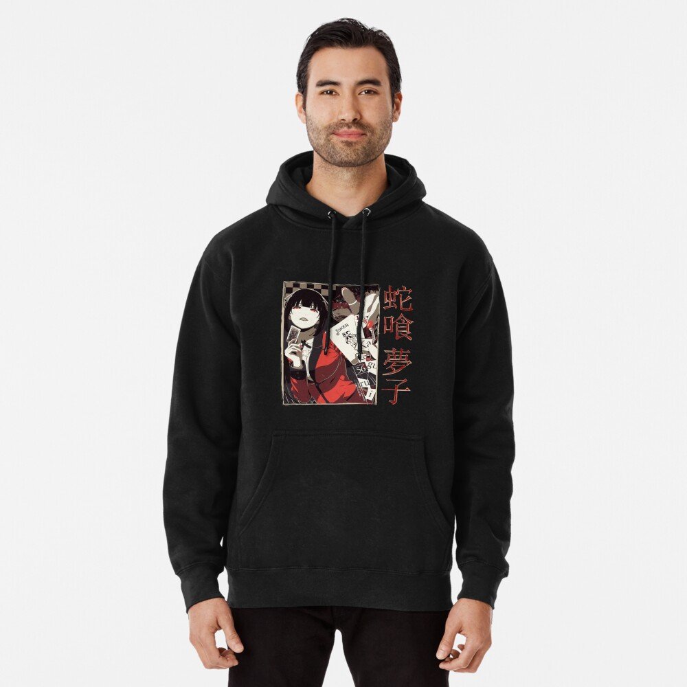 Kakegurui Hoodie of the High-Stakes Queen – Limited Hyakkaou Academy Streetwear – Design #036