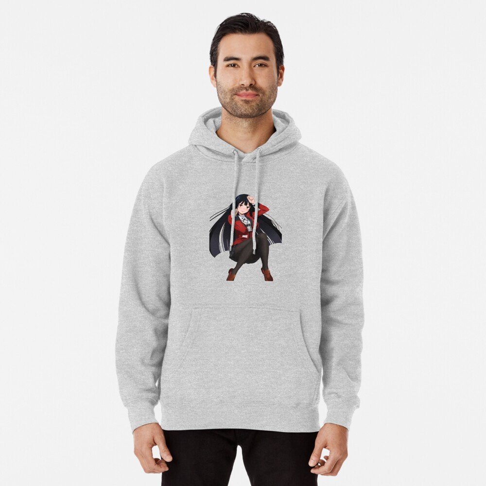 Kakegurui Hoodie of the High-Stakes Queen – Limited Hyakkaou Academy Streetwear – Design #039