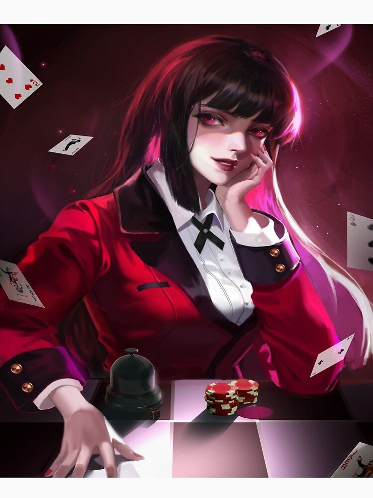 Kakegurui Hoodie of the High-Stakes Queen – Limited Hyakkaou Academy Streetwear - Image 3
