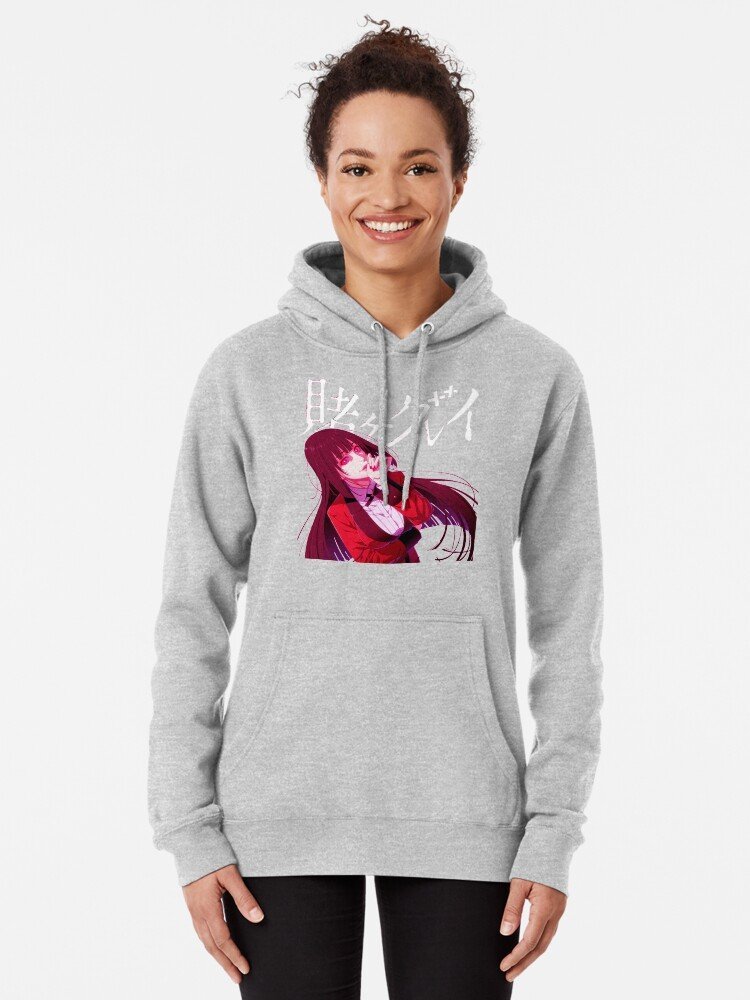 Kakegurui Hoodie of the High-Stakes Queen – Limited Hyakkaou Academy Streetwear - Image 2