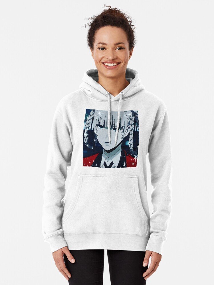 Kakegurui Hoodie of the High-Stakes Queen – Limited Hyakkaou Academy Streetwear - Image 2
