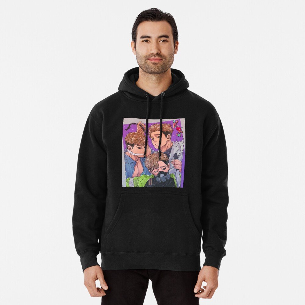 Killing Stalking Hoodie of the Twisted Obsession – Limited Yoonbum x Sangwoo Streetwear – Design #023