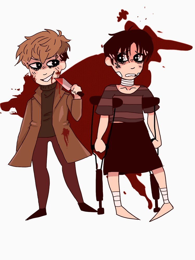 Killing Stalking Hoodie of the Twisted Obsession – Limited Yoonbum x Sangwoo Streetwear – Design #005 - Image 3