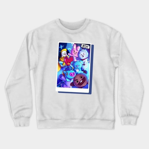 BT21 Sweatshirt – KPOP Merchandise for ARMYs