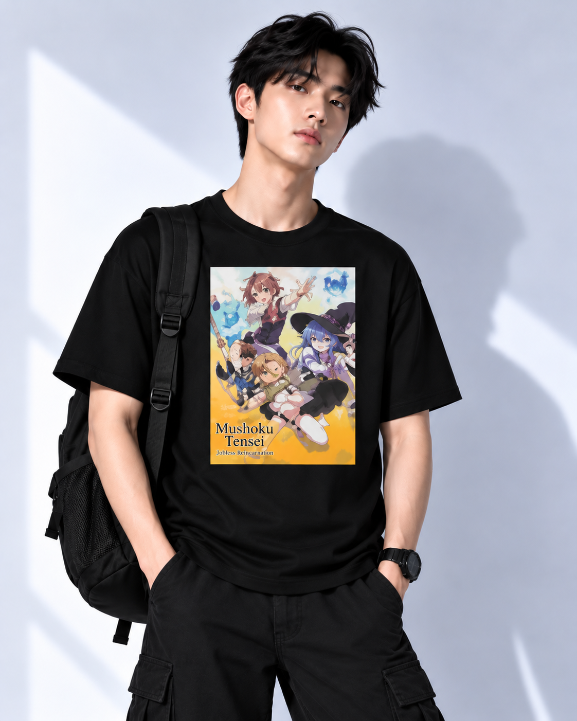 Jobless Reincarnation tshirts – Limited Reincarnation Varsity tshirts