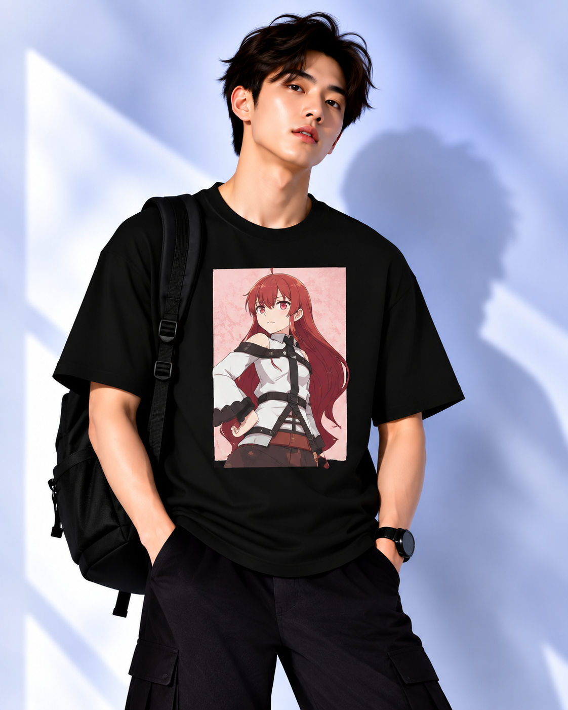 Jobless Reincarnation tshirts – Limited Reincarnation Varsity tshirts – Design #009