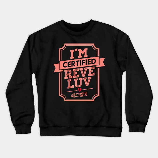 Red Velvet sweatshirt Design #004 – K-pop merch UAE