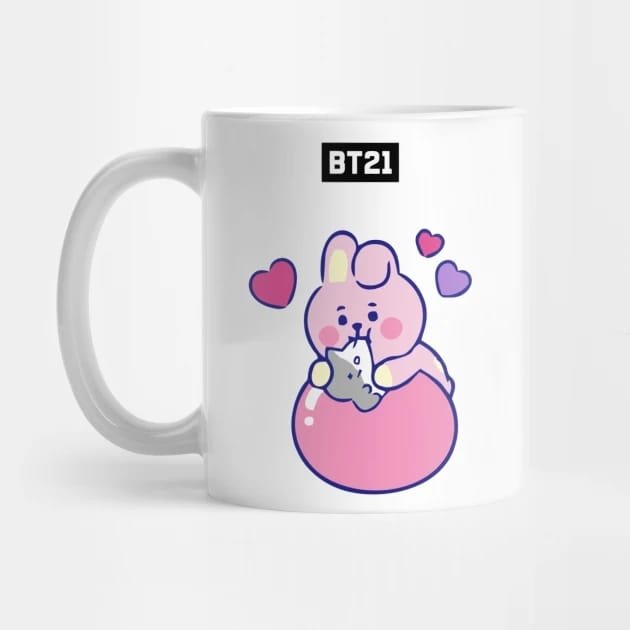 BT21 coffee mug Design #007 – K-pop merch UAE