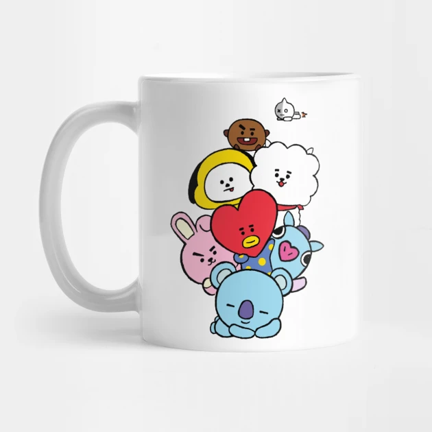 BT21 coffee mug Design #073 – K-pop merch UAE
