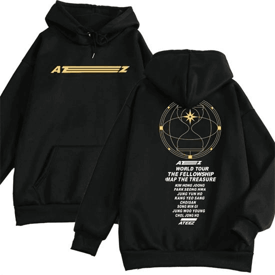 ATEEZ Hoodie | KPOP Merchandise | Fandom Wavebreaker Collection