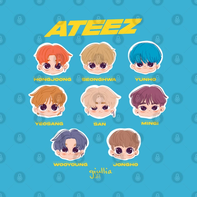 ATEEZ Coffee Mug – KPOP Merchandise for ATINY Fans – Design #003 - الصورة 2