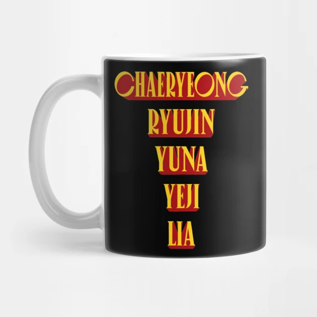 Itzy Coffee Mug - KPOP Merchandise for Fandom ITZYers