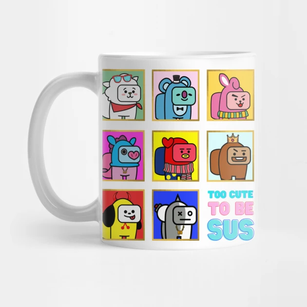 BT21 Coffee Mug – KPOP Merchandise for UNISTARS Fans