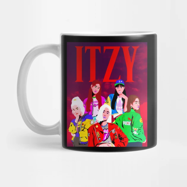 Itzy Coffee Mug - KPOP Merchandise for Fandom ITZYers