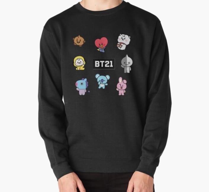 BT21 Sweatshirt – KPOP Merchandise for ARMYs