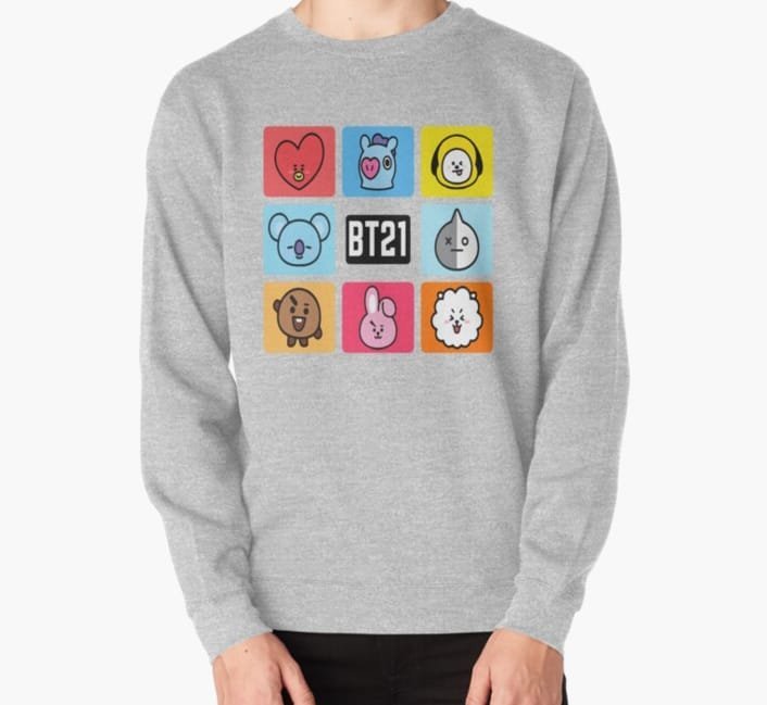 BT21 Sweatshirt – KPOP Merchandise for ARMYs
