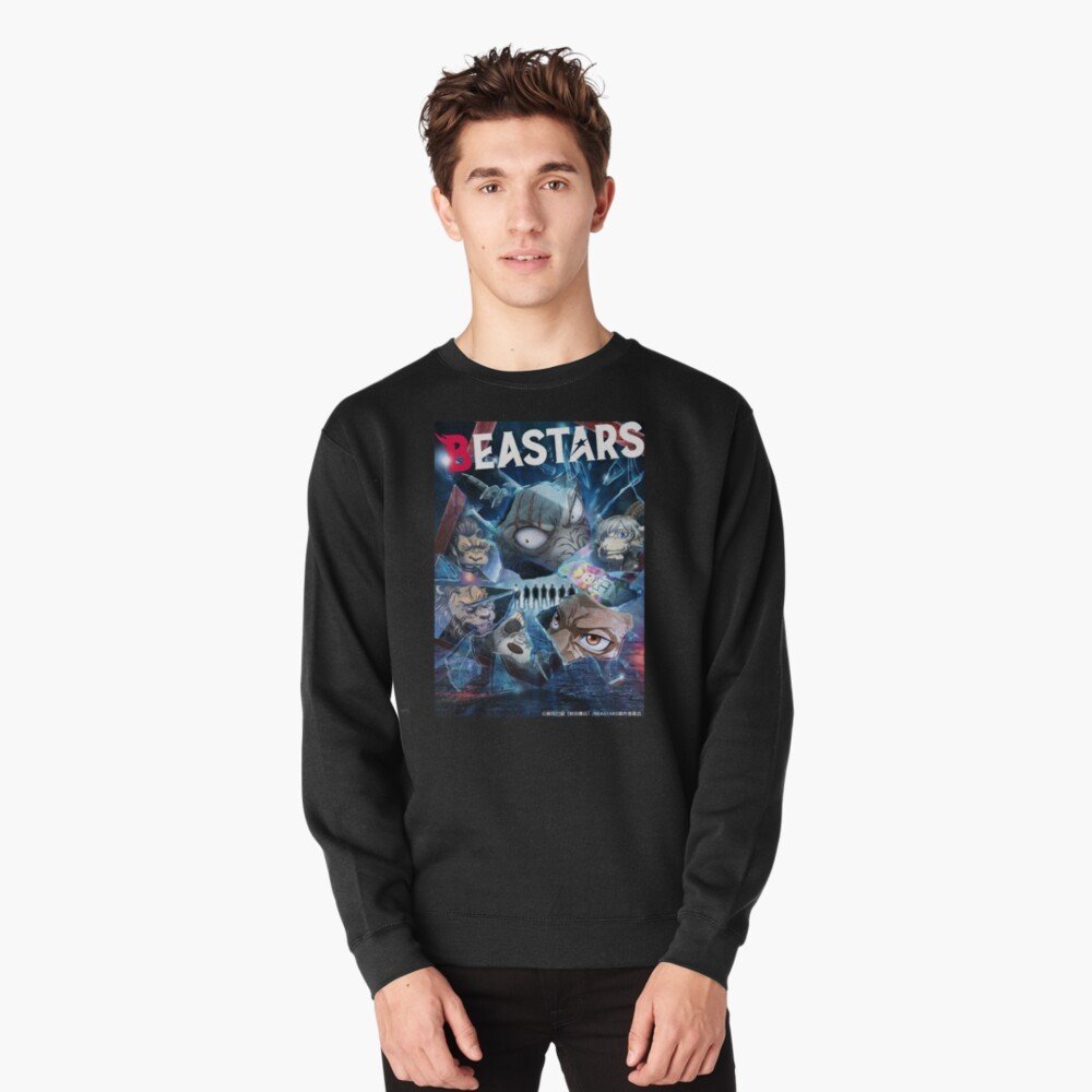 Beastars Sweatshirts for True Beastars Fans – Premium Anime Streetwear – Design #022