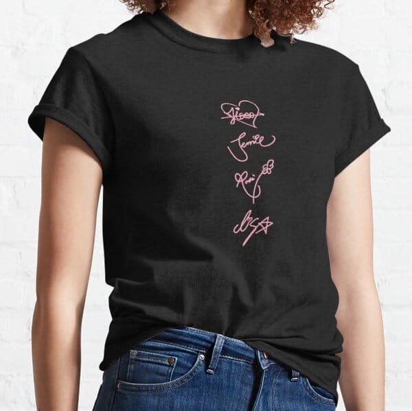 BLACKPINK T-shirt Design #001 – K-pop merch UAE