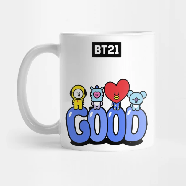 BT21 coffee mug Design #092 – K-pop merch UAE