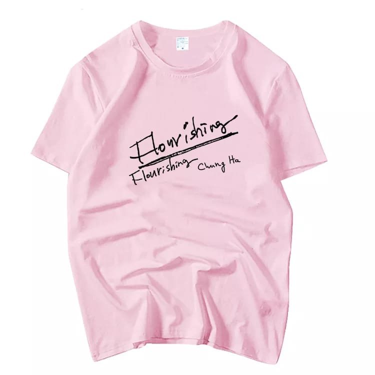 CHUNG HA T-shirt Design #001 – K-pop merch UAE
