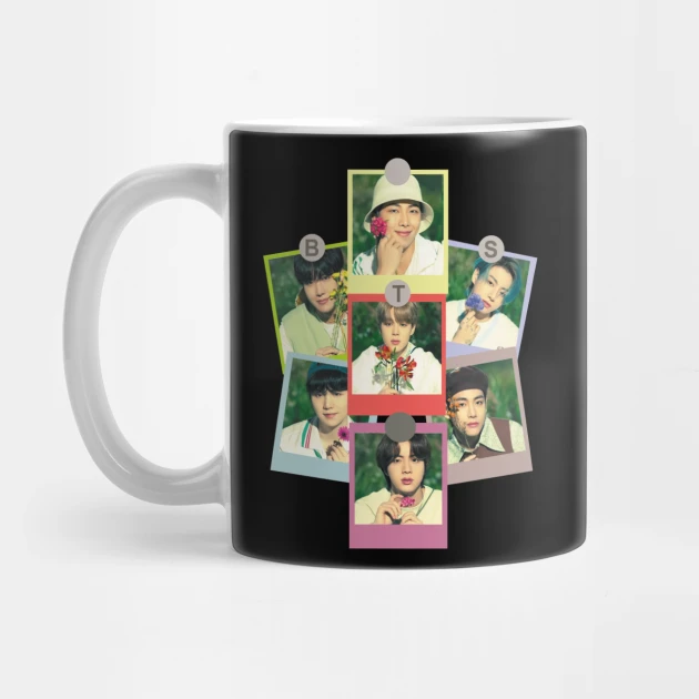 BTS coffee mug Design #013 – K-pop merch UAE