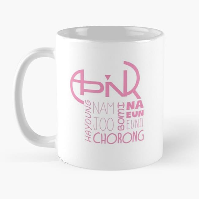 Apink coffee mug Design #014 – K-pop merch UAE