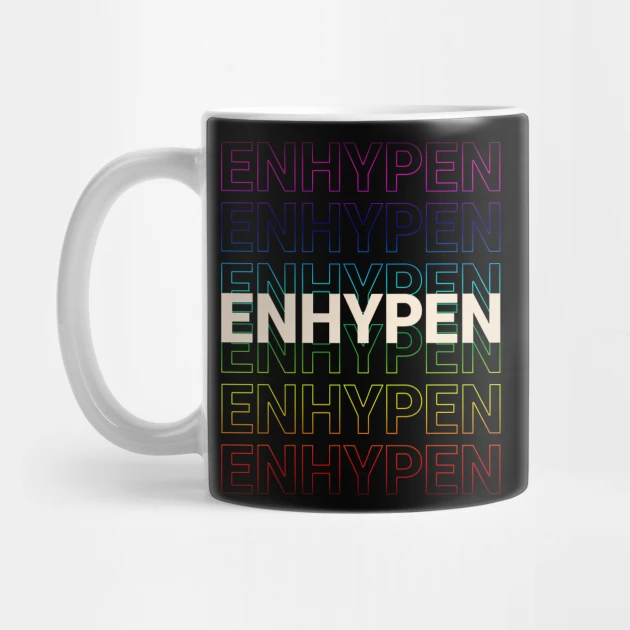 ENHYPEN Coffee Mug - KPOP Merchandise for Fandom ENGENEs