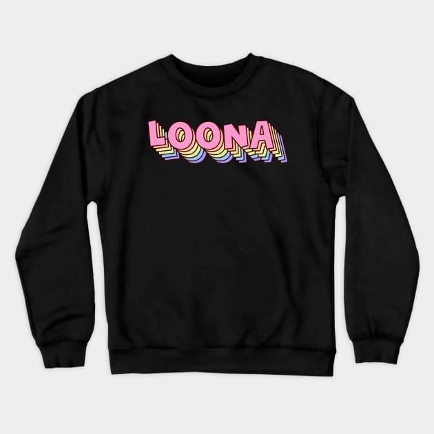 LOONA sweatshirt Design #003 – K-pop merch UAE
