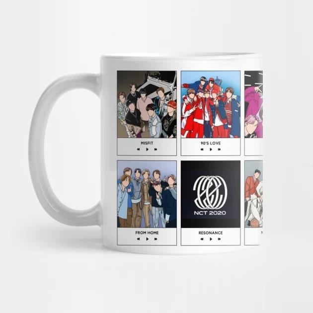 NCT Coffee Mug - KPOP Merchandise for Fandom NCTzens