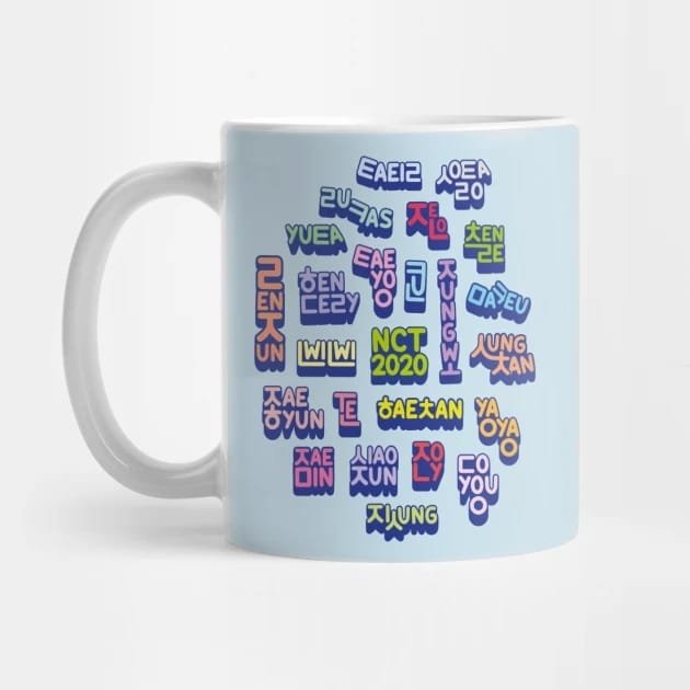 NCT coffee mug Design #006 – K-pop merch UAE