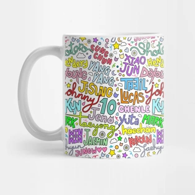 NCT Coffee Mug - KPOP Merchandise for Fandom NCTzens – Design #006 - Image 3