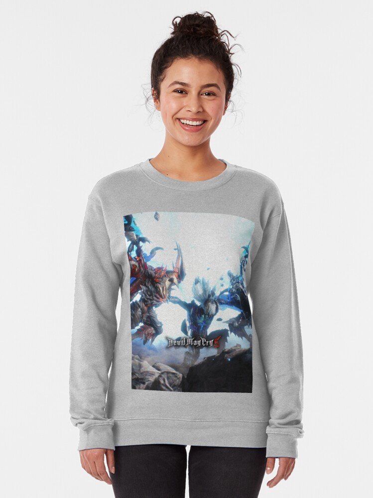 Devil May Cry Sweatshirts for True Demon Hunters – Premium Anime-Inspired Streetwear – Design #005 - Image 2