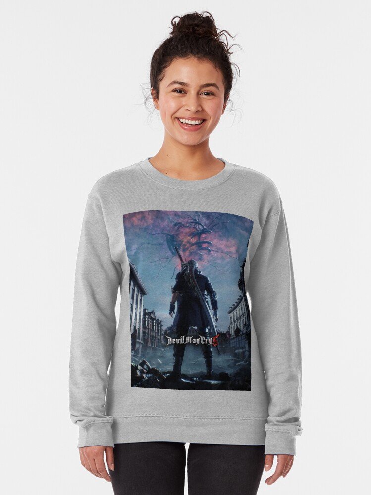 Devil May Cry Sweatshirts for True Demon Hunters – Premium Anime-Inspired Streetwear – Design #010 - Image 2