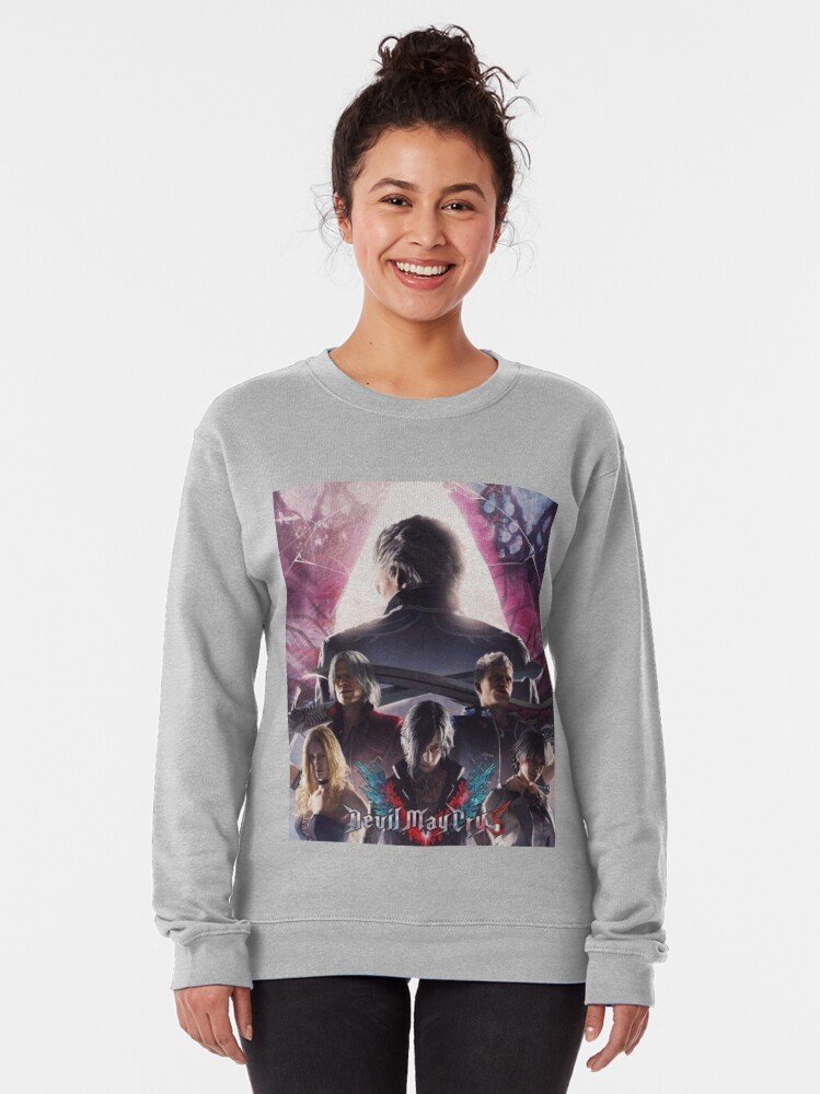 Devil May Cry Sweatshirts for True Demon Hunters – Premium Anime-Inspired Streetwear – Design #016 - Image 2