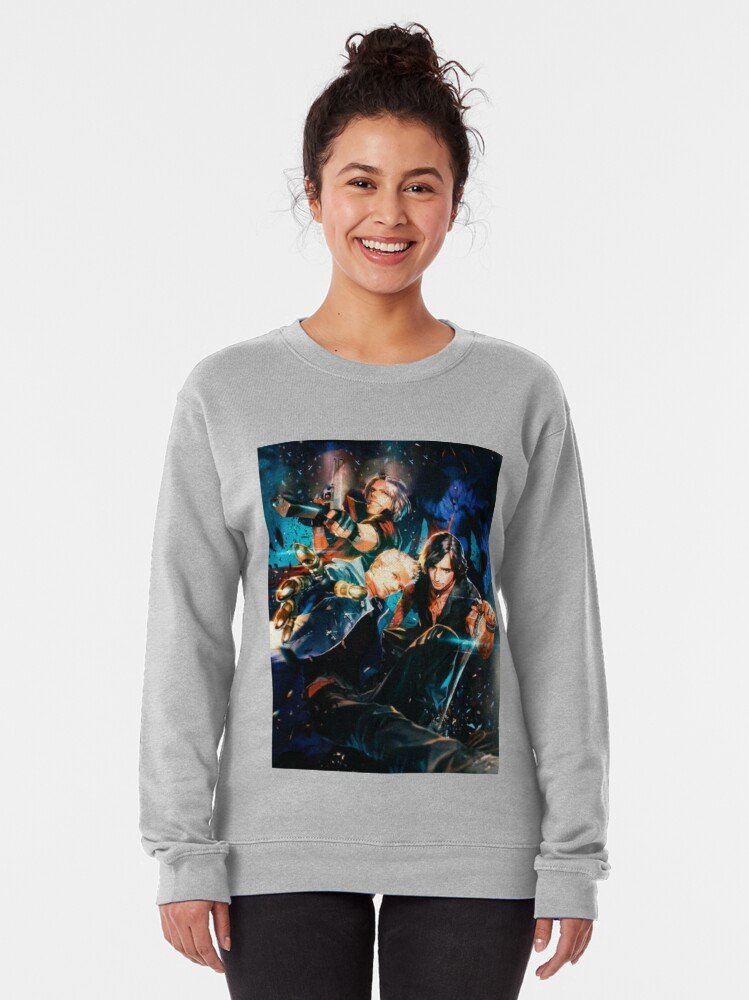 Devil May Cry Sweatshirts for True Demon Hunters – Premium Anime-Inspired Streetwear – Design #019 - Image 2