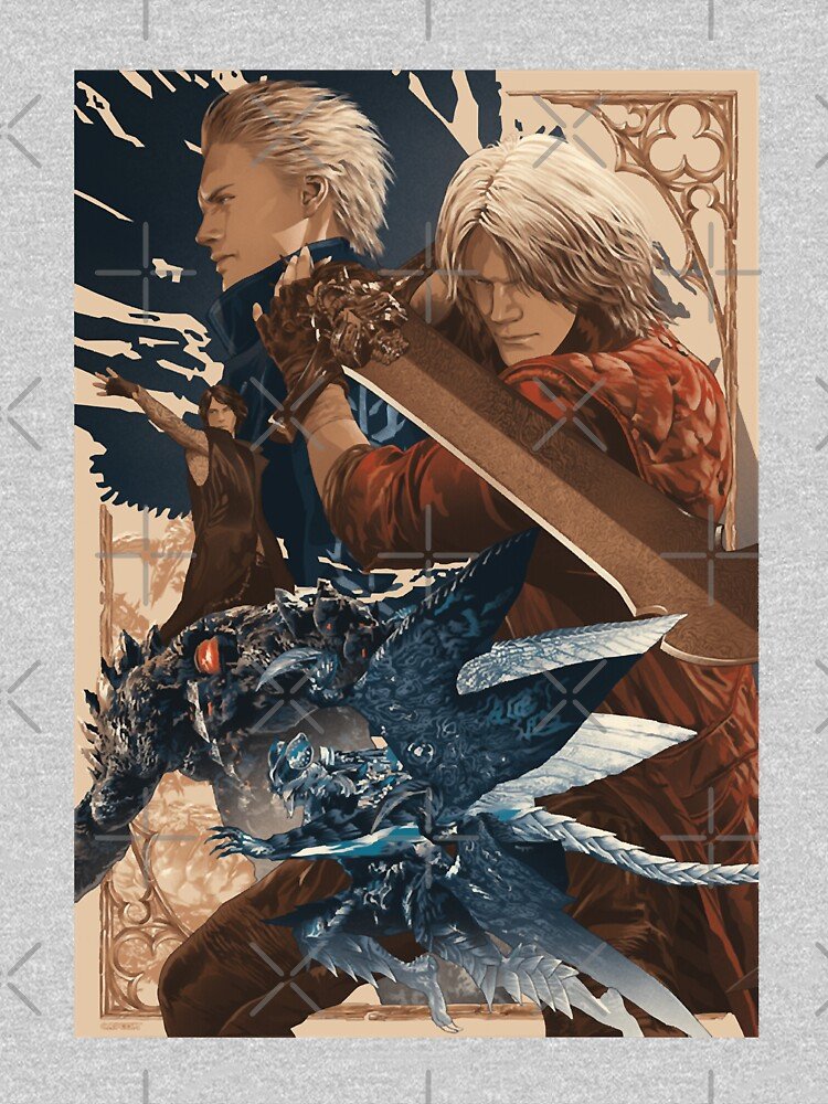 Devil May Cry Sweatshirts for True Demon Hunters – Premium Anime-Inspired Streetwear – Design #025 - Image 3