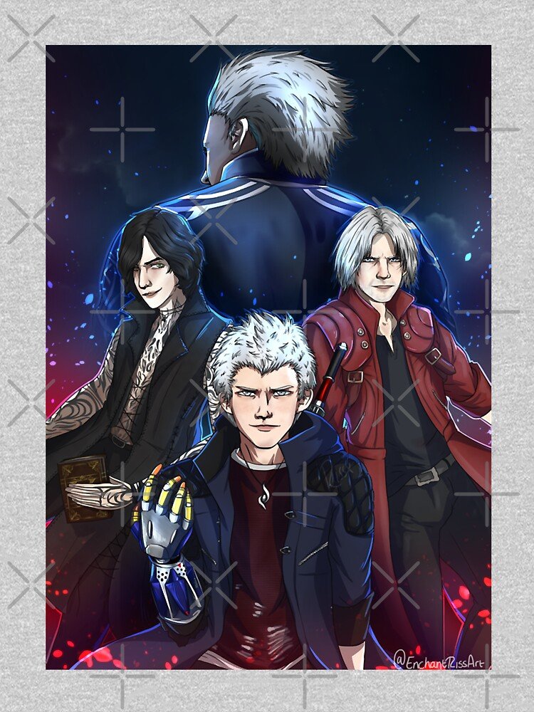 Devil May Cry Sweatshirts for True Demon Hunters – Premium Anime-Inspired Streetwear – Design #026 - Image 3