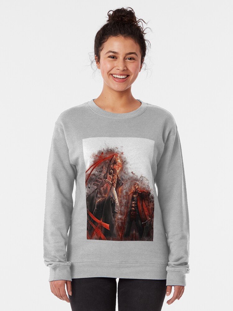 Devil May Cry Sweatshirts for True Demon Hunters – Premium Anime-Inspired Streetwear – Design #027 - Image 2