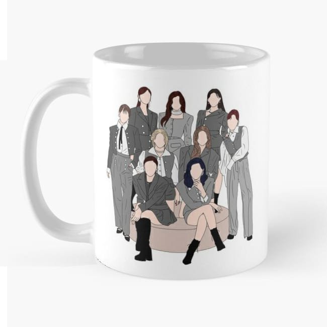 TWICE Coffee Mug - KPOP Merchandise for Fandom ONCEs